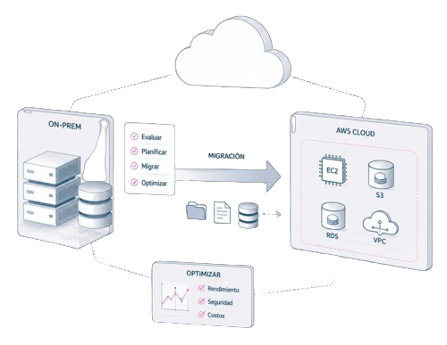 Journey to Cloud en AWS 1 aws migration v2
